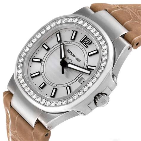 patek philippe novelist 7010g|Patek Philippe Nautilus 18kt White Gold Diamond Case Ladies .